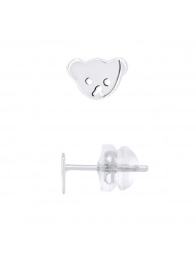 Boucles d'Oreilles Ouurson - Or Blanc