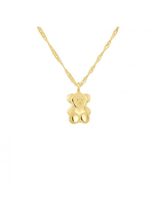 Collier Nounours - Or