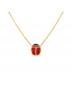 Collier Coccinelle - Or