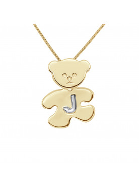 Pendentif Ourson J