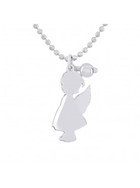 Collier Ange Fille