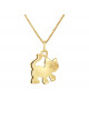 Pendentif Chat - Or Jaune