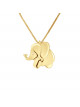 Pendentif Elephant - Or Jaune