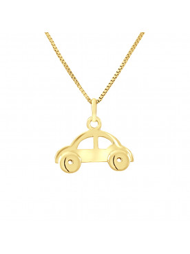 Pendentif Voiture - Or Jaune