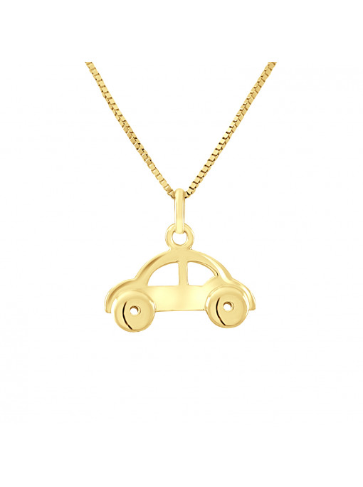 Pendentif Voiture - Or Jaune