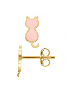 Boucles d'Oreilles Chat