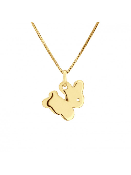 Pendentif lapin - Or Jaune