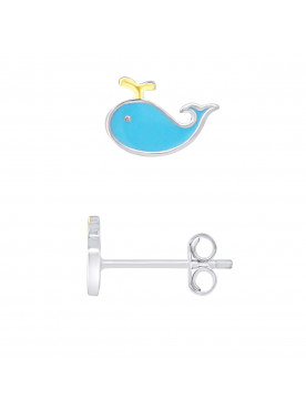 Boucles d'Oreilles Baleine