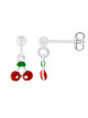 Boucles d'Oreilles Cerise