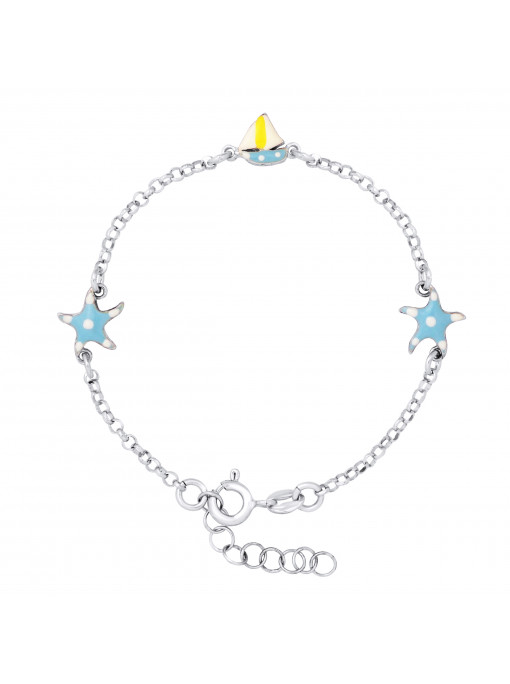 Bracelet Bateau et Etoile de Mer