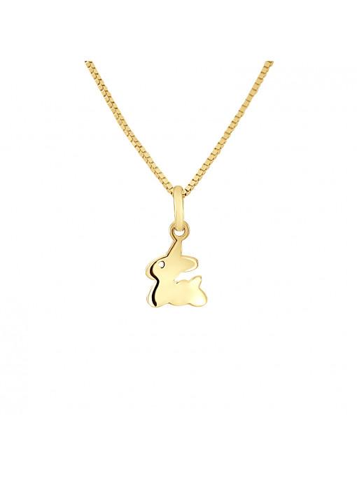 Pendentif lapin - Or Jaune